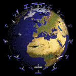 Iridium Satellite Network Coverage graphic Iridium Satellite Network Coverage graphic